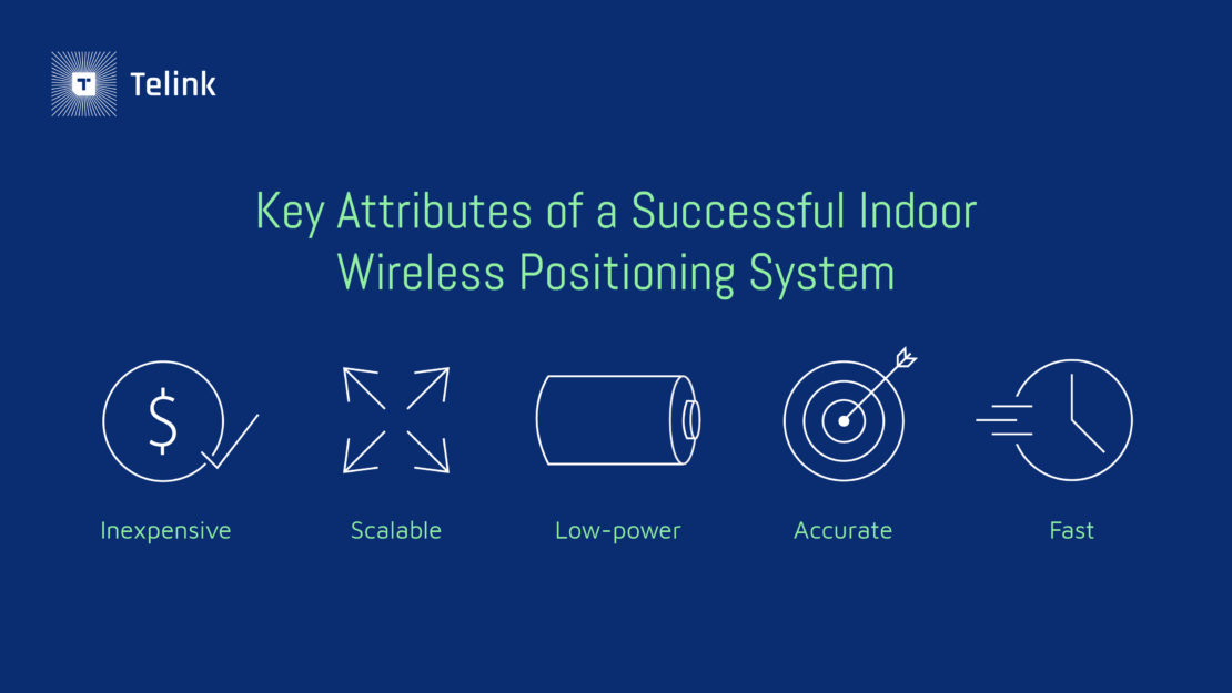 Key attributes of an indoor positioning system