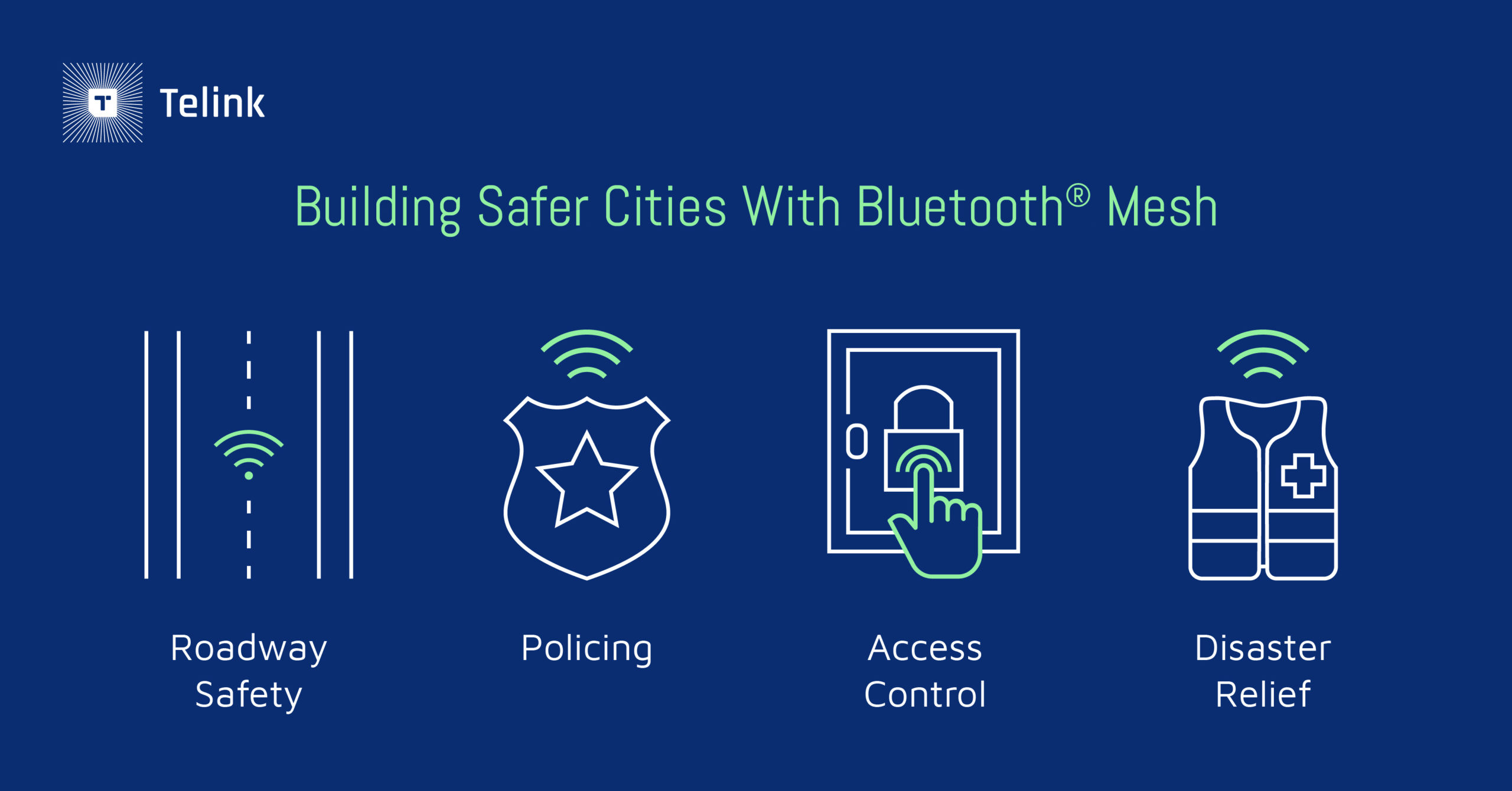 Building safer cities with Bluetooth Mesh
