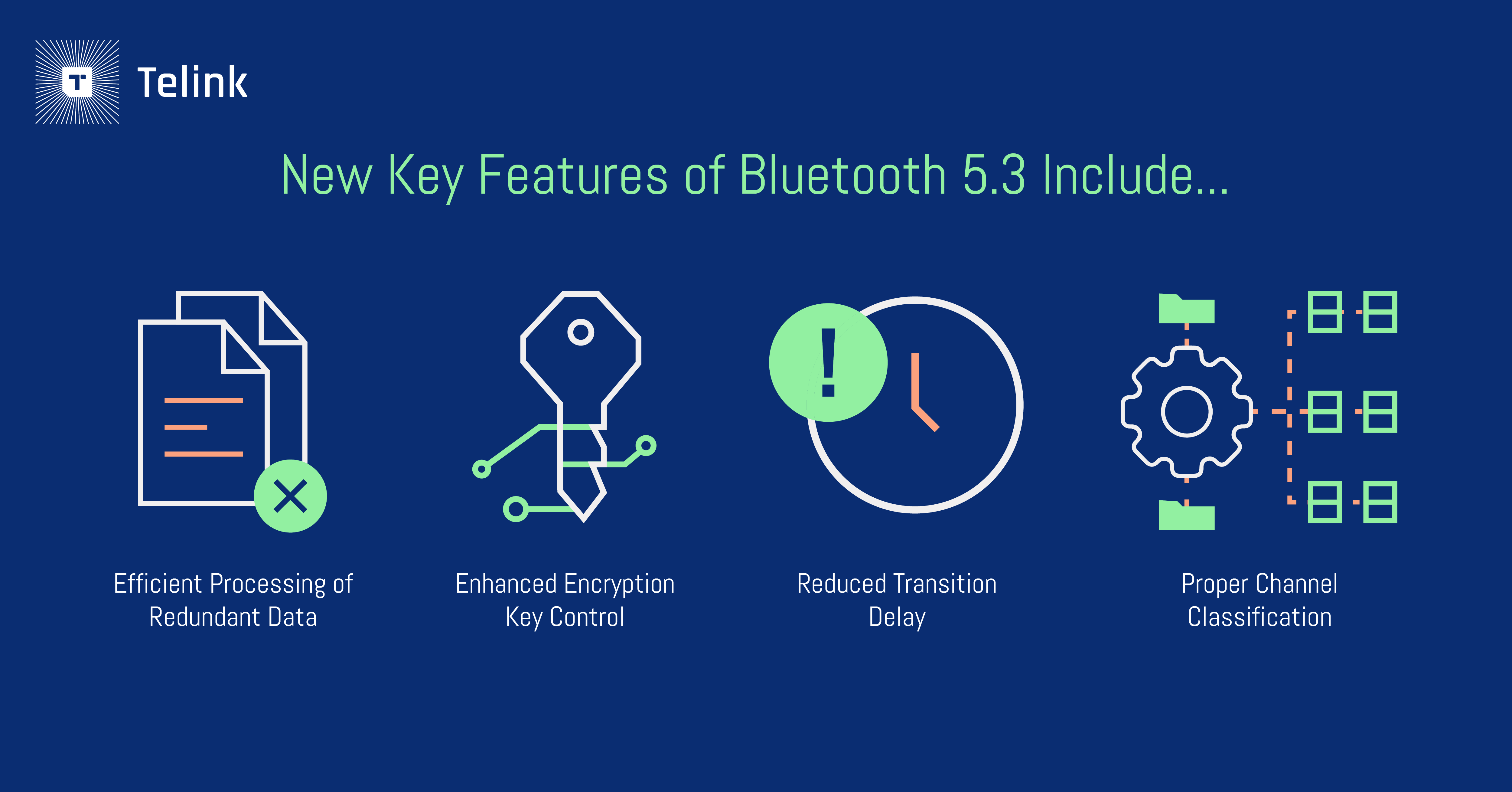 New key features of Bluetooth 5.3