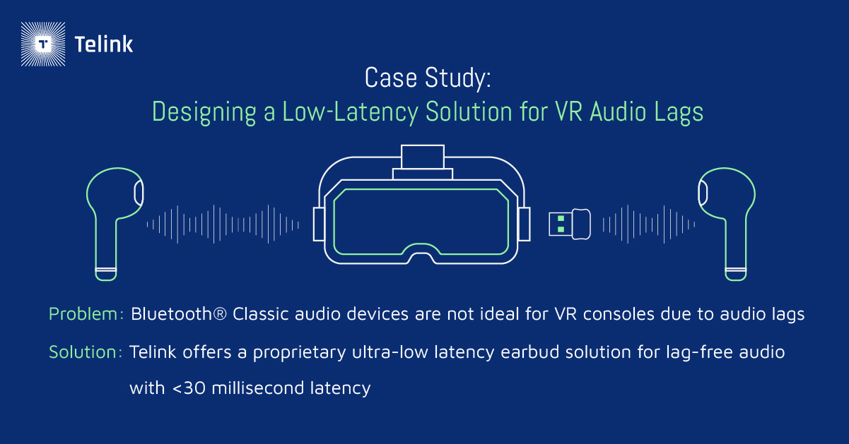 Case study for low-latency VR audio lags